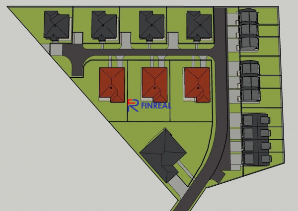 NA PREDAJ - stavebný pozemok A3 - 542m2 v Zemianskej Olči !
